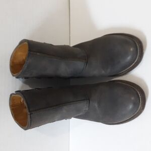 Via Roma 15 women leather boots in size 36